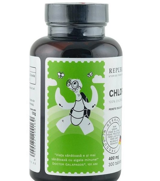 Chlorella bio de Hawaii (400 mg) Republica BIO